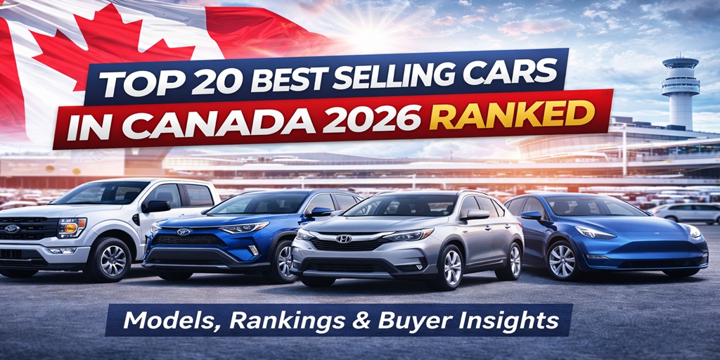 Top 20 Best Selling Cars in Canada 2026