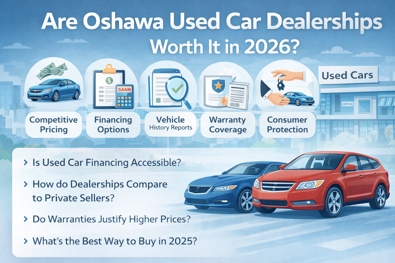 Are Oshawa Used Car Dealerships Worth It in 2026