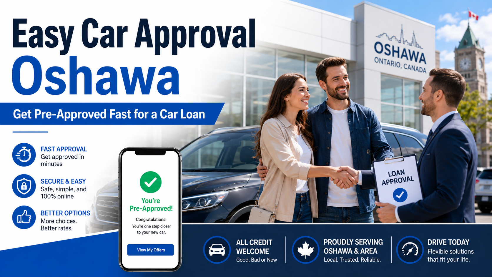 Easy Car Approval Oshawa
