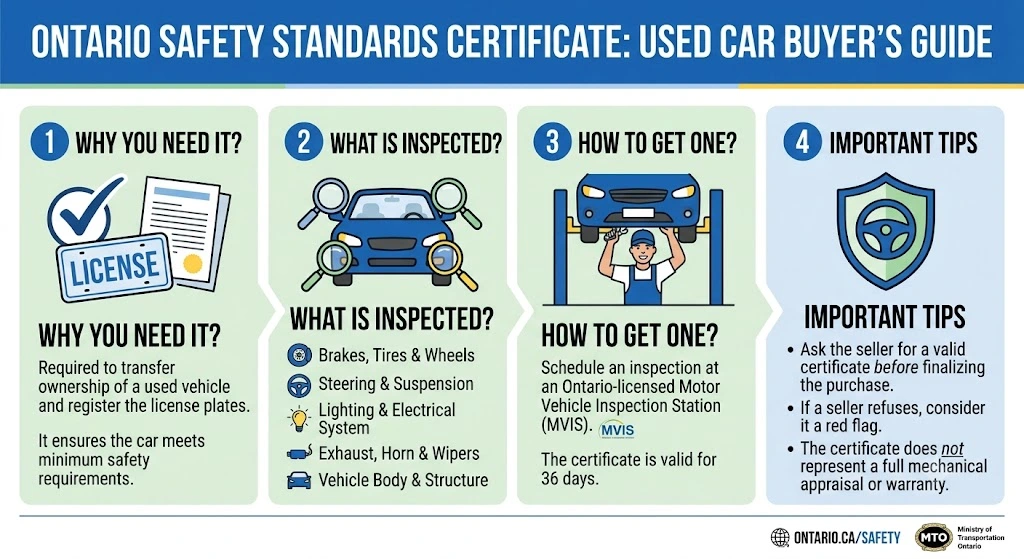 Ontario Safety Standards Certificate